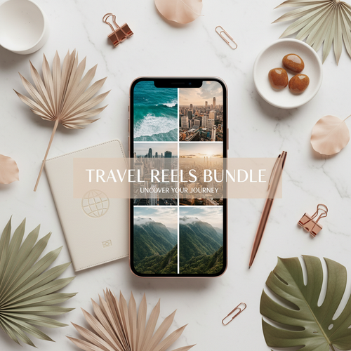 1000+ Faceless Travel Reels Bundle