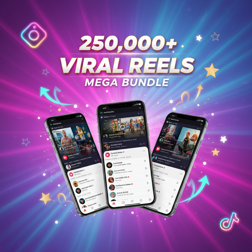 250,000+ Faceless Viral Reels Mega Bundle